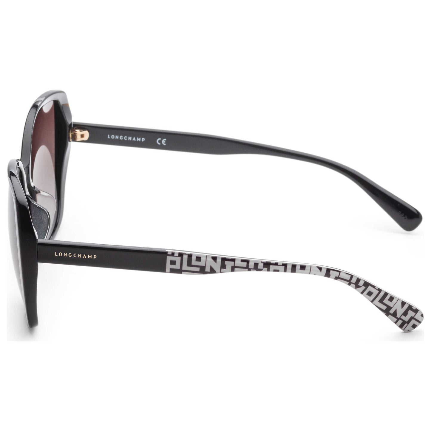 Left view of Longchamp Women's Sunglasses LO667SA-001