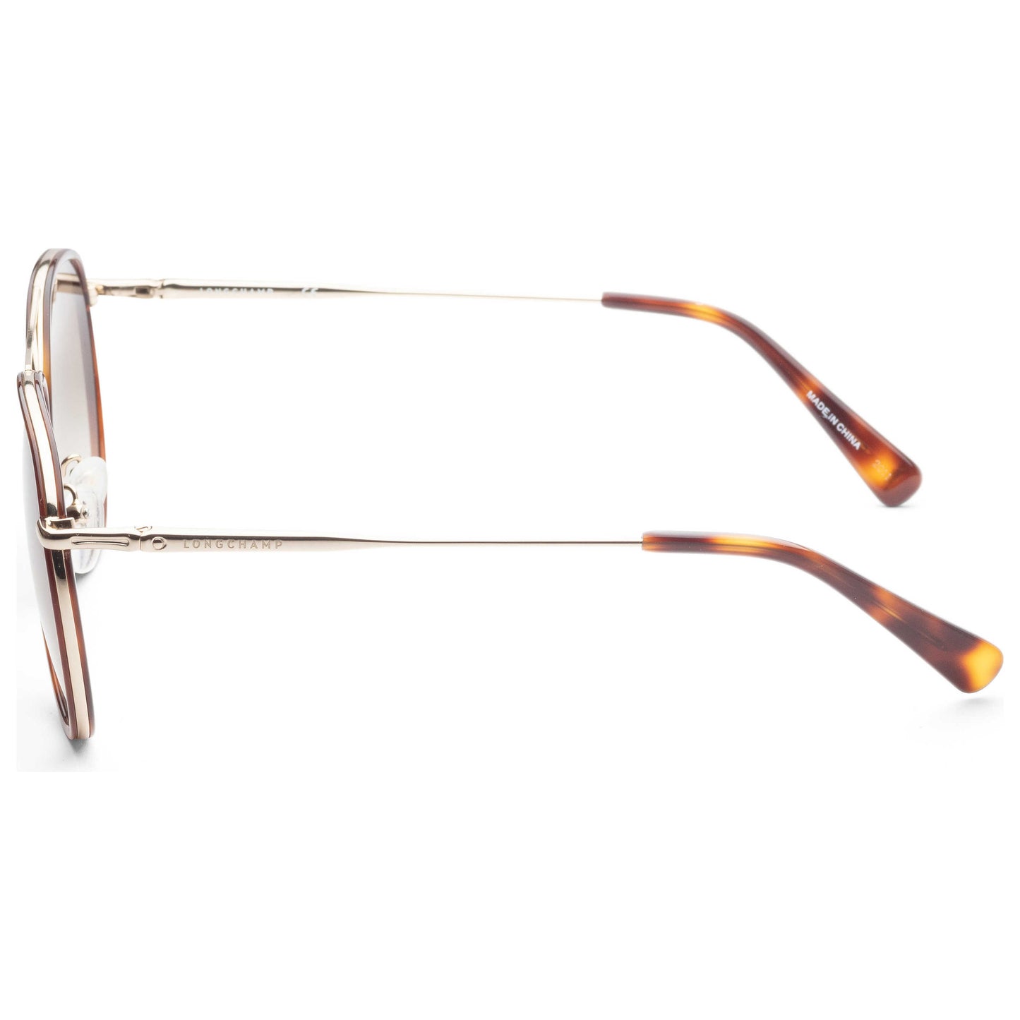 Left view of Longchamp Fashion Women's Sunglasses LO684S-712
