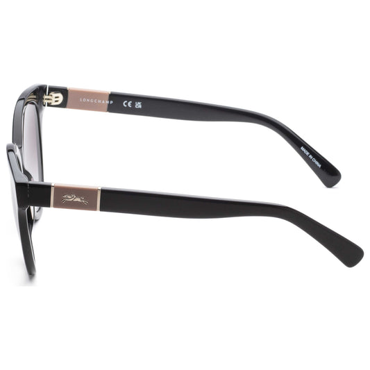 Left view of Longchamp Fashion Women's Sunglasses LO697S-001