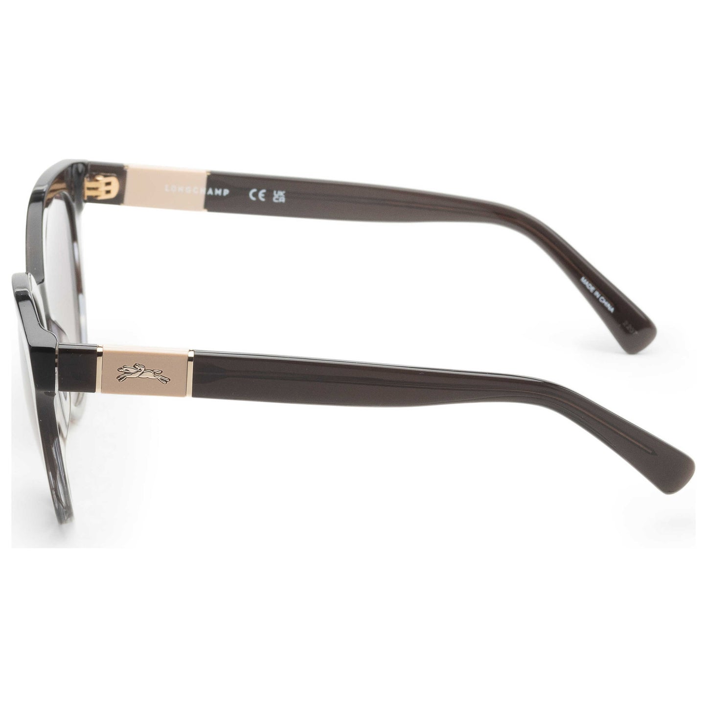 Left view of Longchamp Fashion Unisex Sunglasses LO697S-012