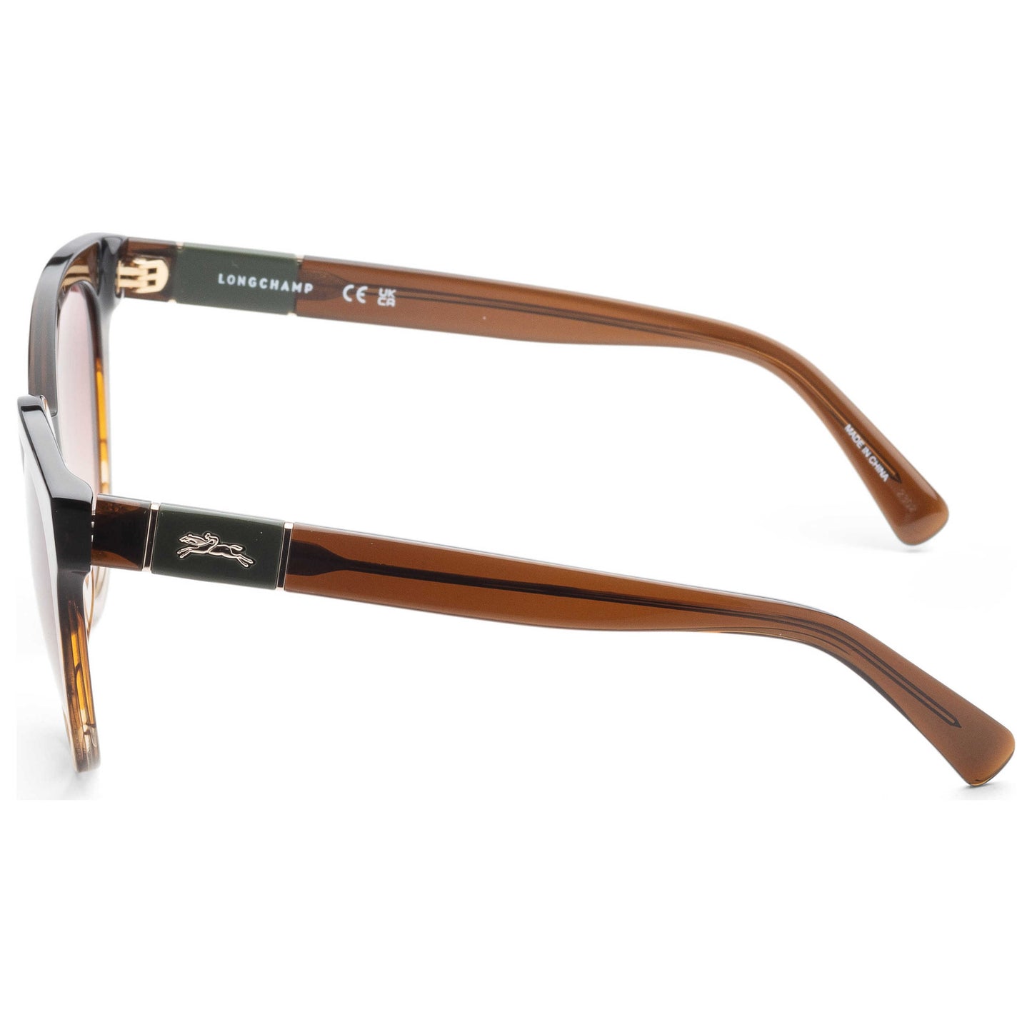 Left view of Longchamp Fashion Women's Sunglasses LO697S-701