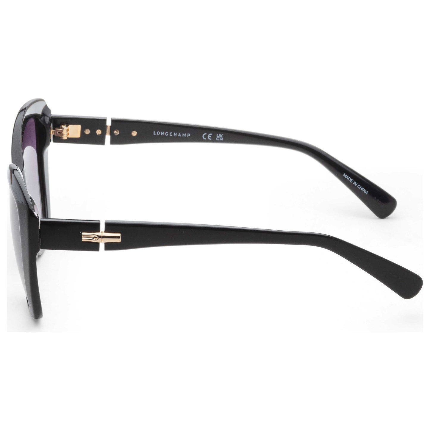 Left view of Longchamp Fashion Women's Sunglasses LO714S-001
