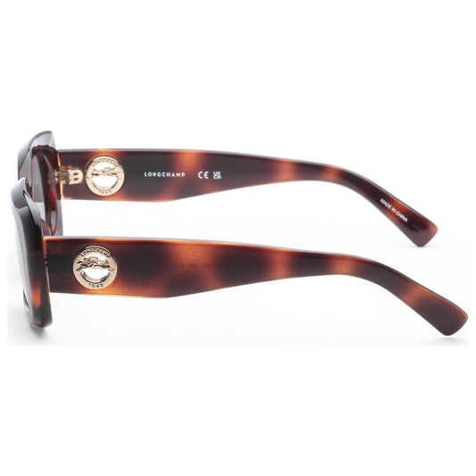 Left view of Longchamp Women's Sunglasses LO716S-230