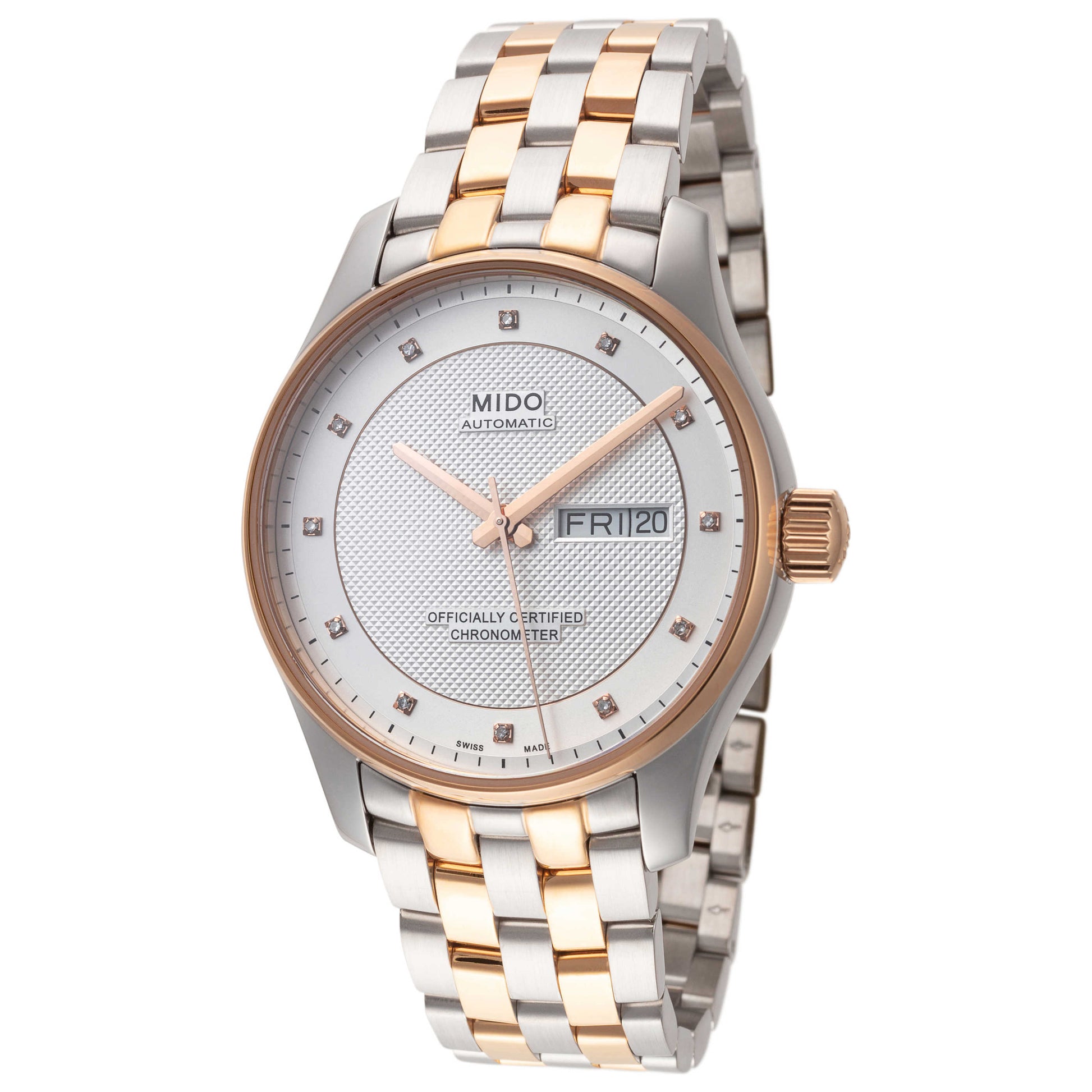 Front view of Mido Belluna Men's Automatic Watch M0014312203692