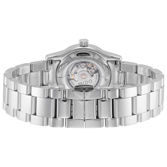 Back view of Mido Multifort Women's Automatic Watch M0050071110100