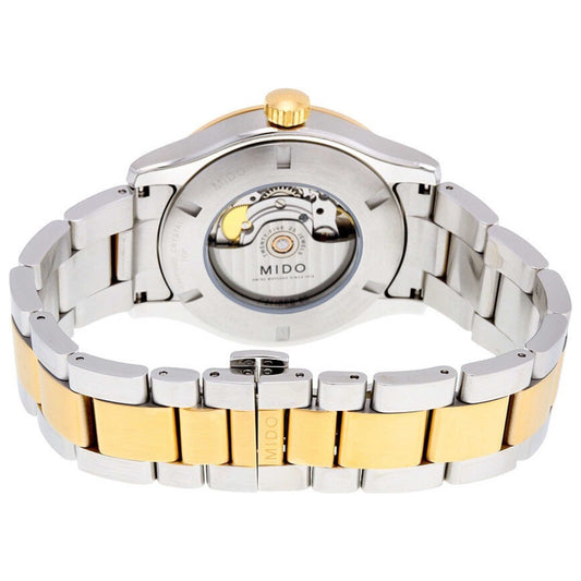 Back view of Mido Multifort Men's Automatic Watch M0054302203180