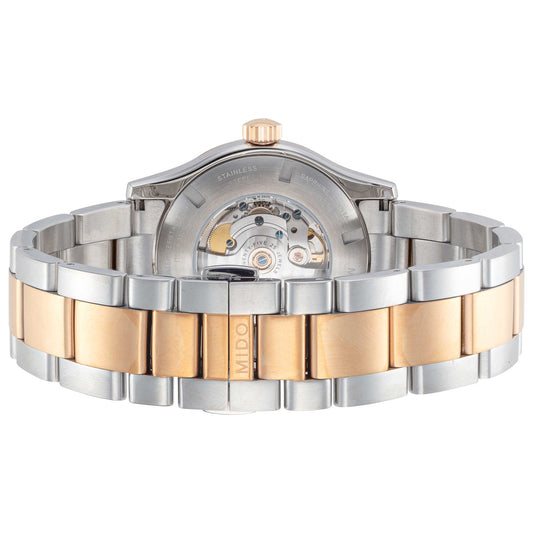 Back view of Mido Multifort Men's Automatic Watch M0054312203100