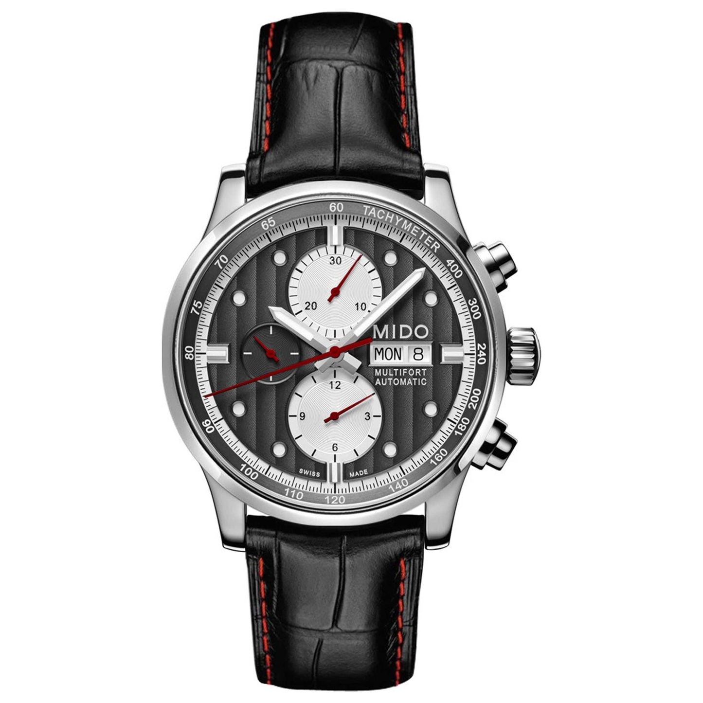Front view of Mido Multifort Men's Automatic Watch M0056141606122