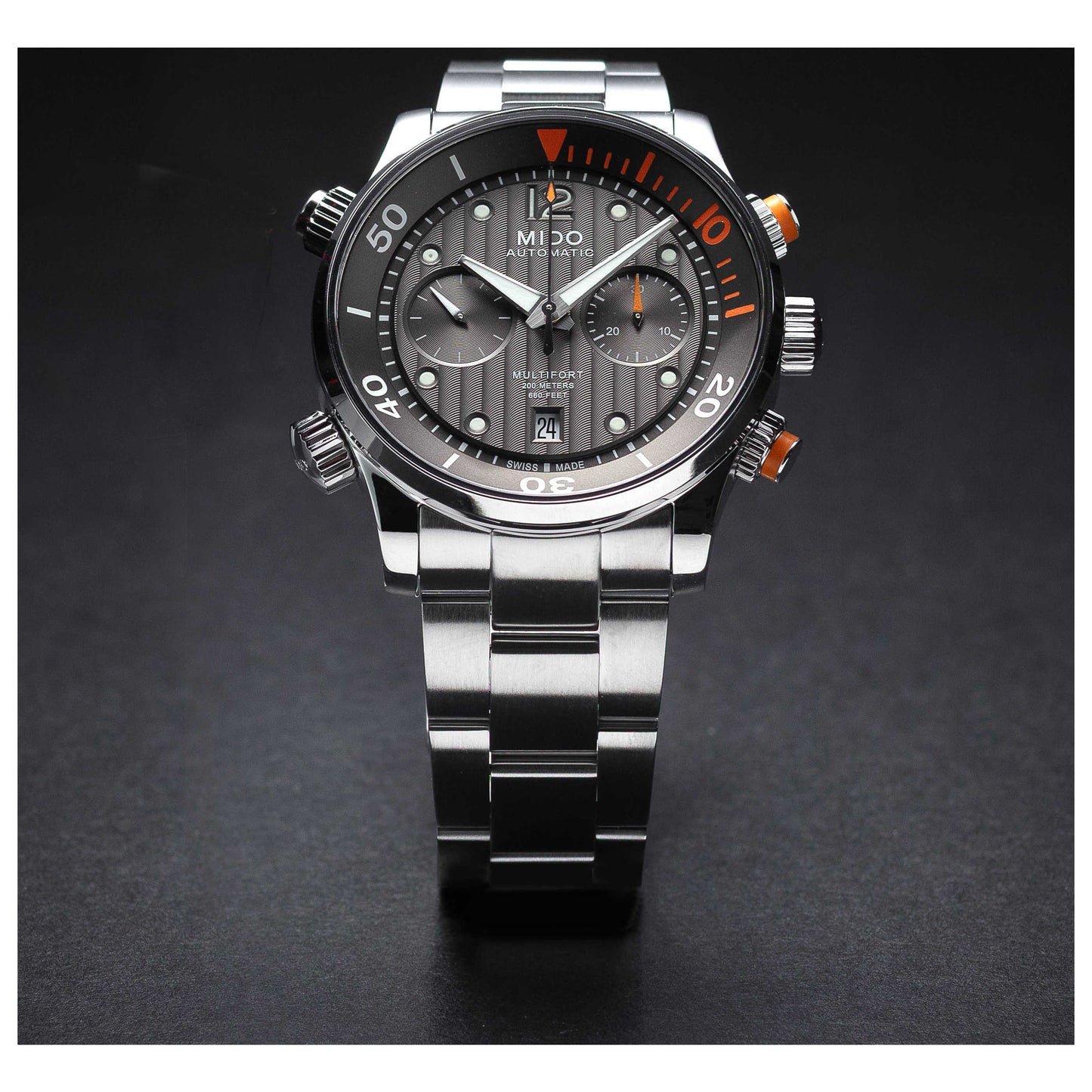 Mido Multifort Men's Automatic Watch M0059141106000 - Image #6