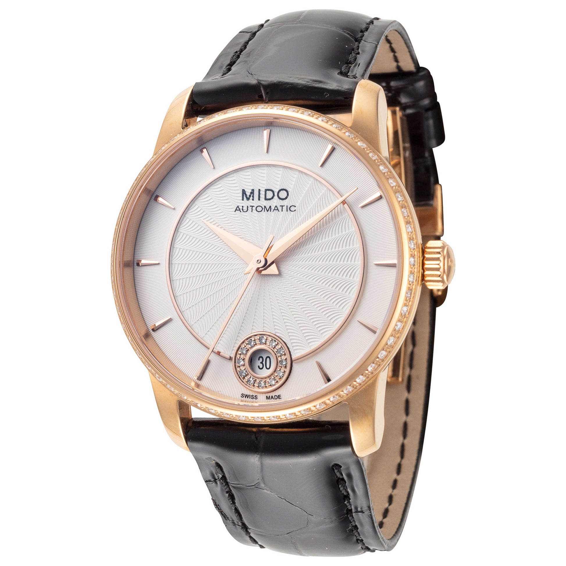 Front view of Mido Baroncelli Women's Automatic Watch M0072076603626