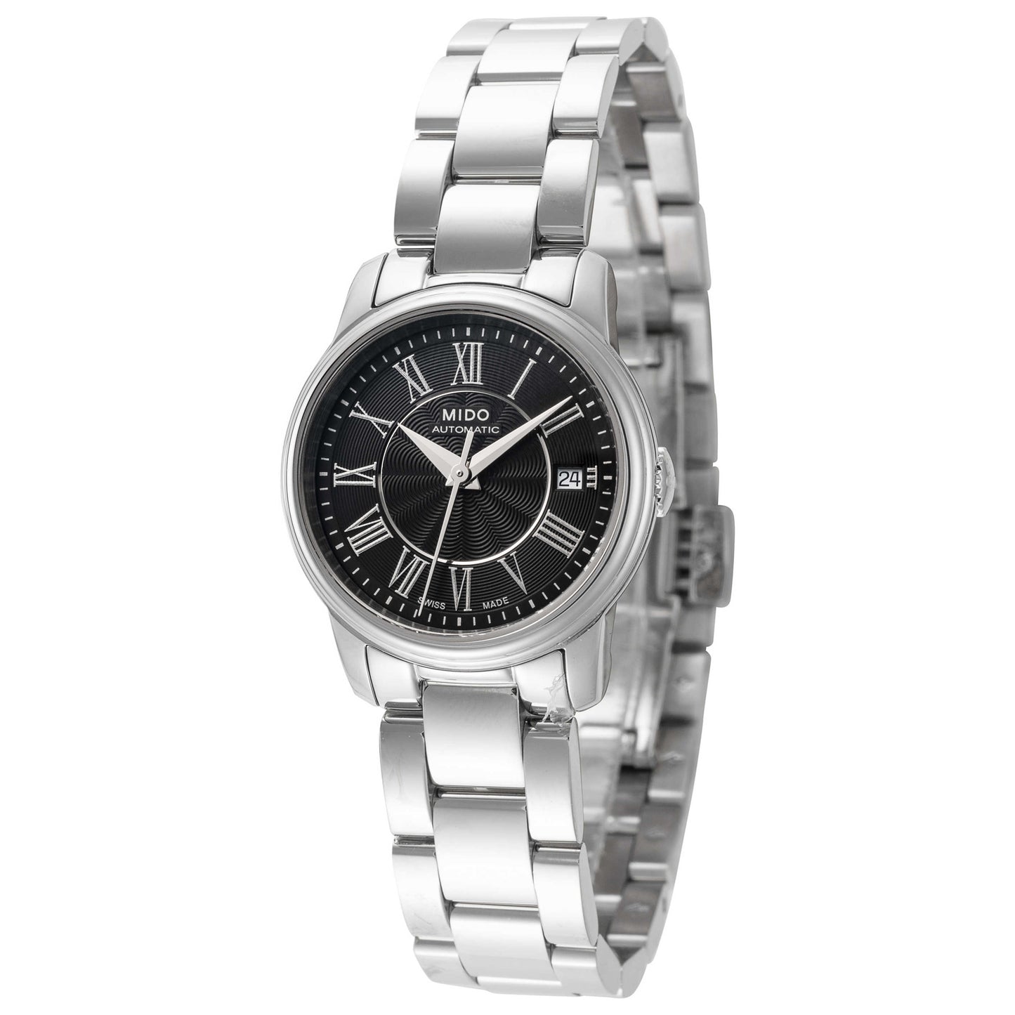 Front view of Mido Baroncelli III Women's Automatic Watch M0100071105309