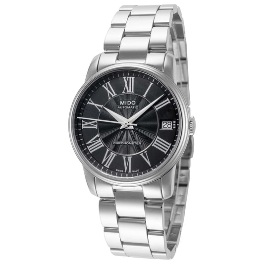 Front view of Mido Baroncelli III Women's Automatic Watch M0102081105300