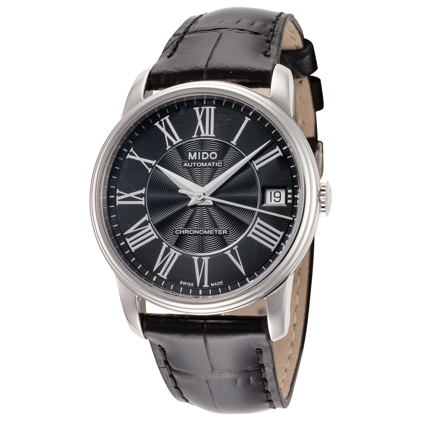 Front view of Mido Baroncelli III Women's Automatic Watch M0102081605320