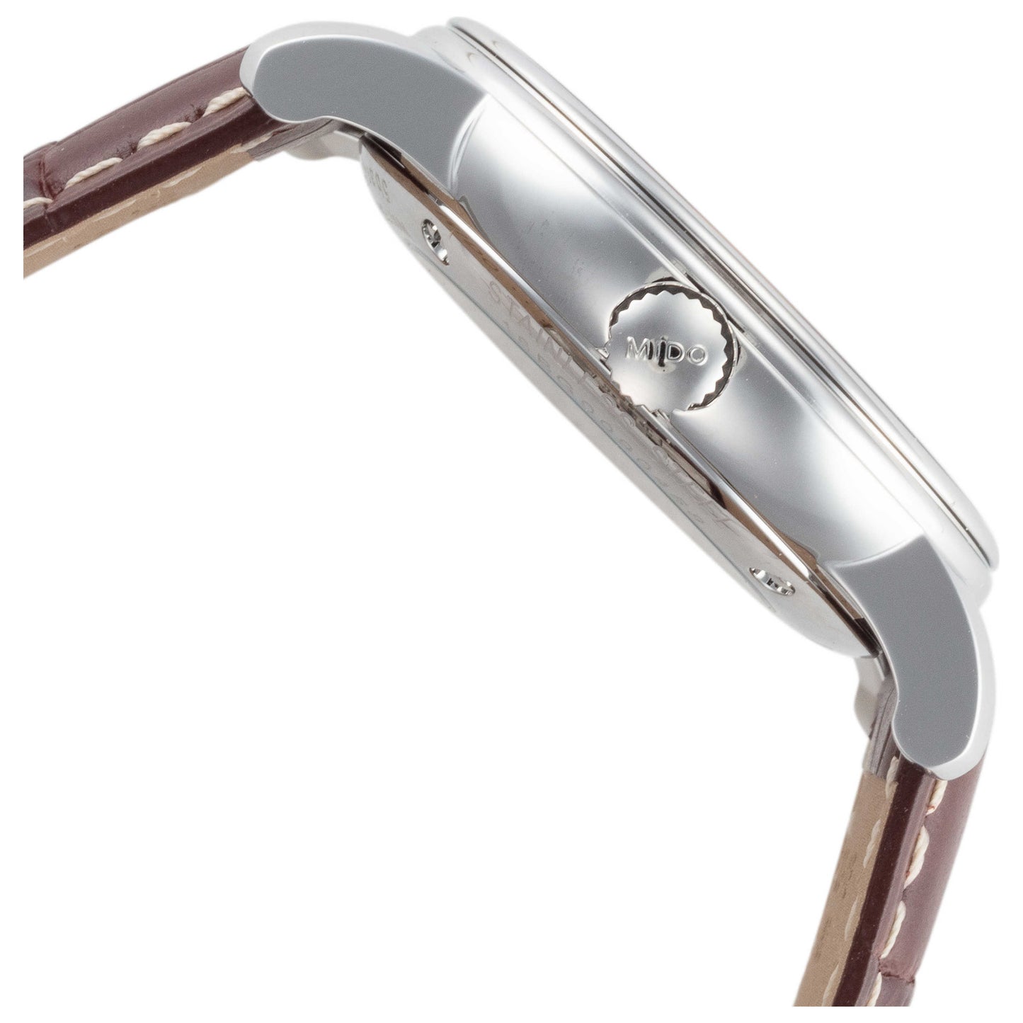Right view of Mido Baroncelli Men's Automatic Watch M0104081605110