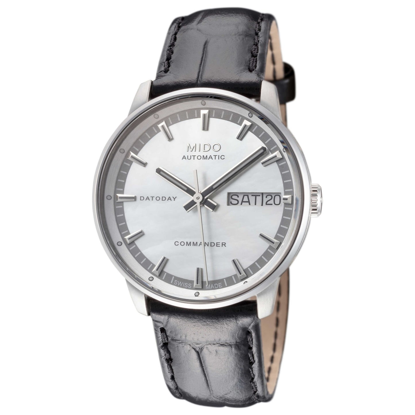 Front view of Mido Commander II Women's Automatic Watch M0162301611180