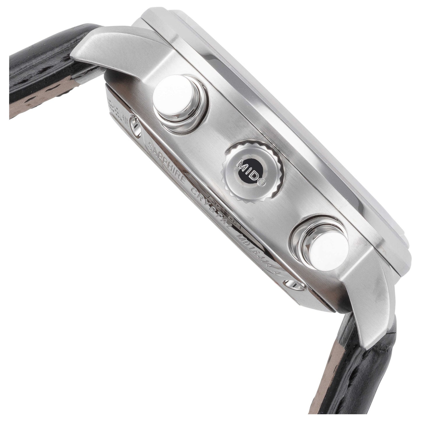 Right view of Mido Commander II Men's Automatic Watch M0164141606100