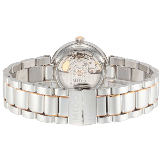 Back view of Mido Baroncelli II Donna Women's Automatic Watch M0222072203111