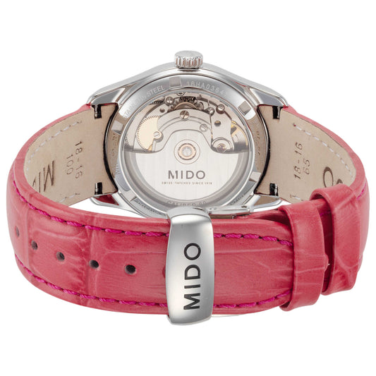 Back view of Mido Baroncelli II Women's Automatic Watch M0242071603609