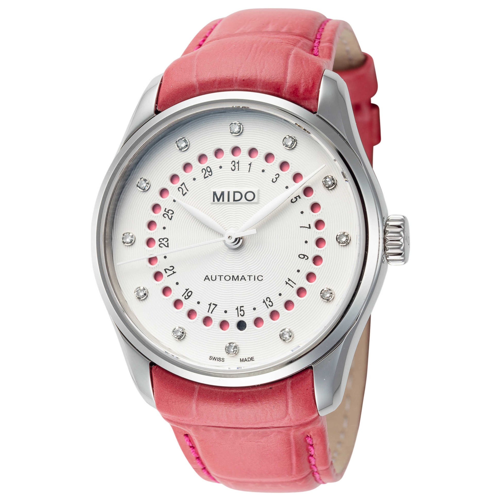 Front view of Mido Baroncelli II Women's Automatic Watch M0242071603609