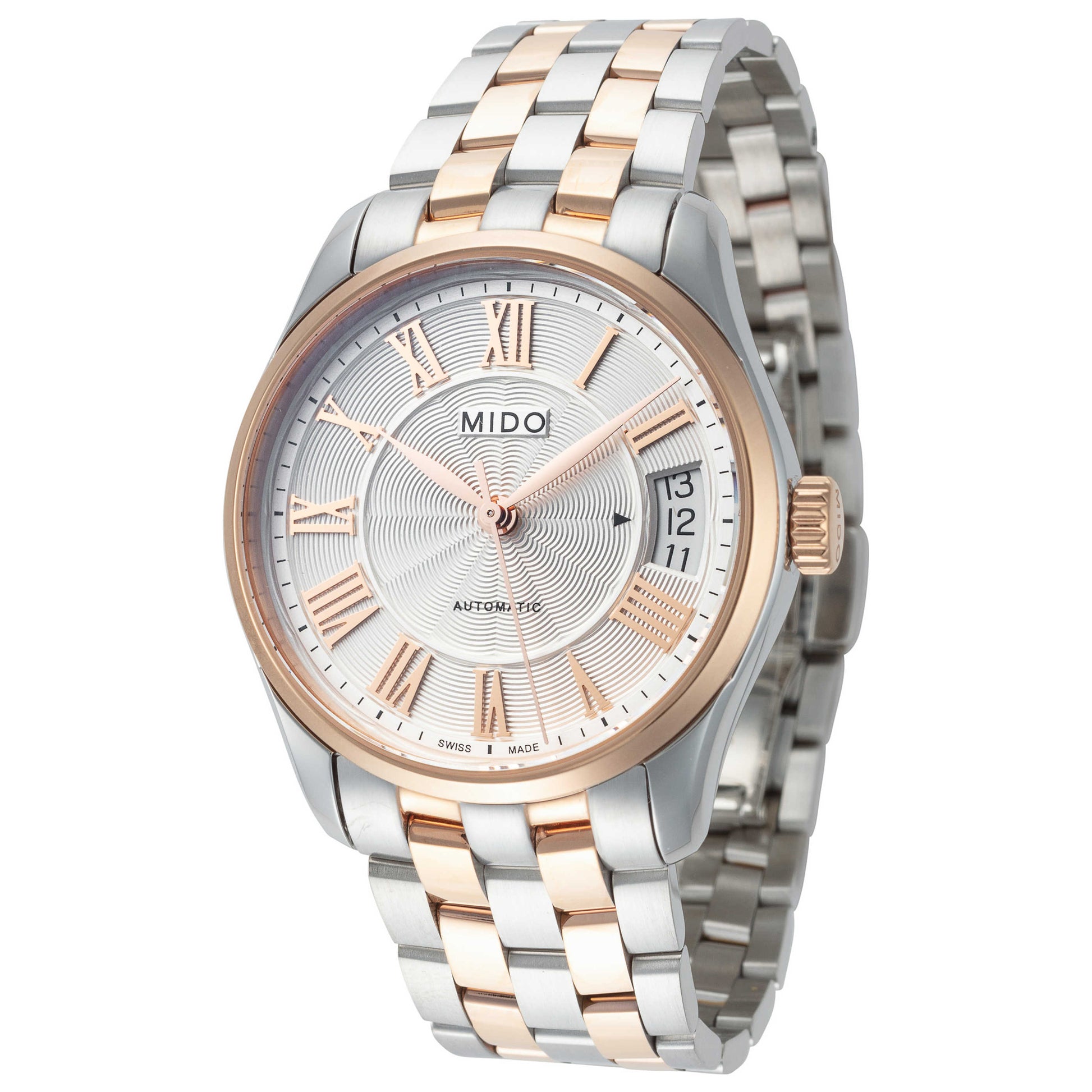 Front view of Mido Belluna II Women's Automatic Watch M0242072203300