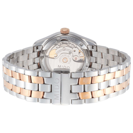 Back view of Mido Belluna II Women's Automatic Watch M0242072211000