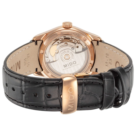 Back view of Mido Belluna II Women's Automatic Watch M0242073603100