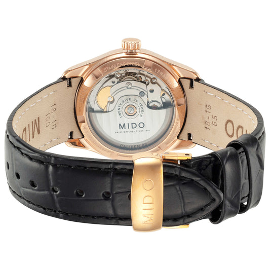 Back view of Mido Belluna II Women's Automatic Watch M0242073603600