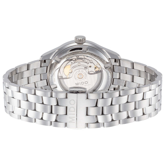 Back view of Mido Belluna II Men's Automatic Watch M0244071105300