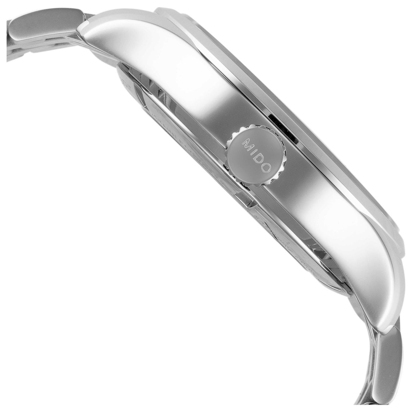 Right view of Mido Belluna II Men's Automatic Watch M0244071105300