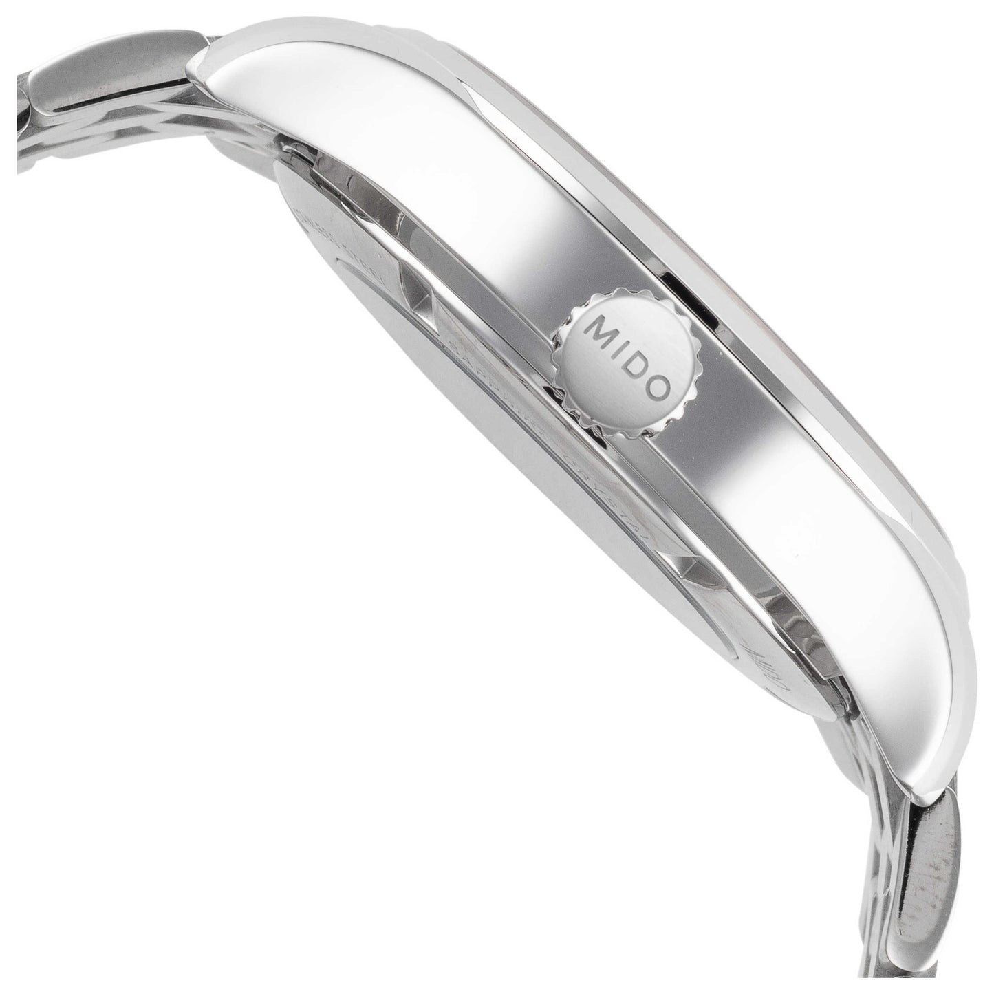 Right view of Mido Belluna II Men's Automatic Watch M0244071106100