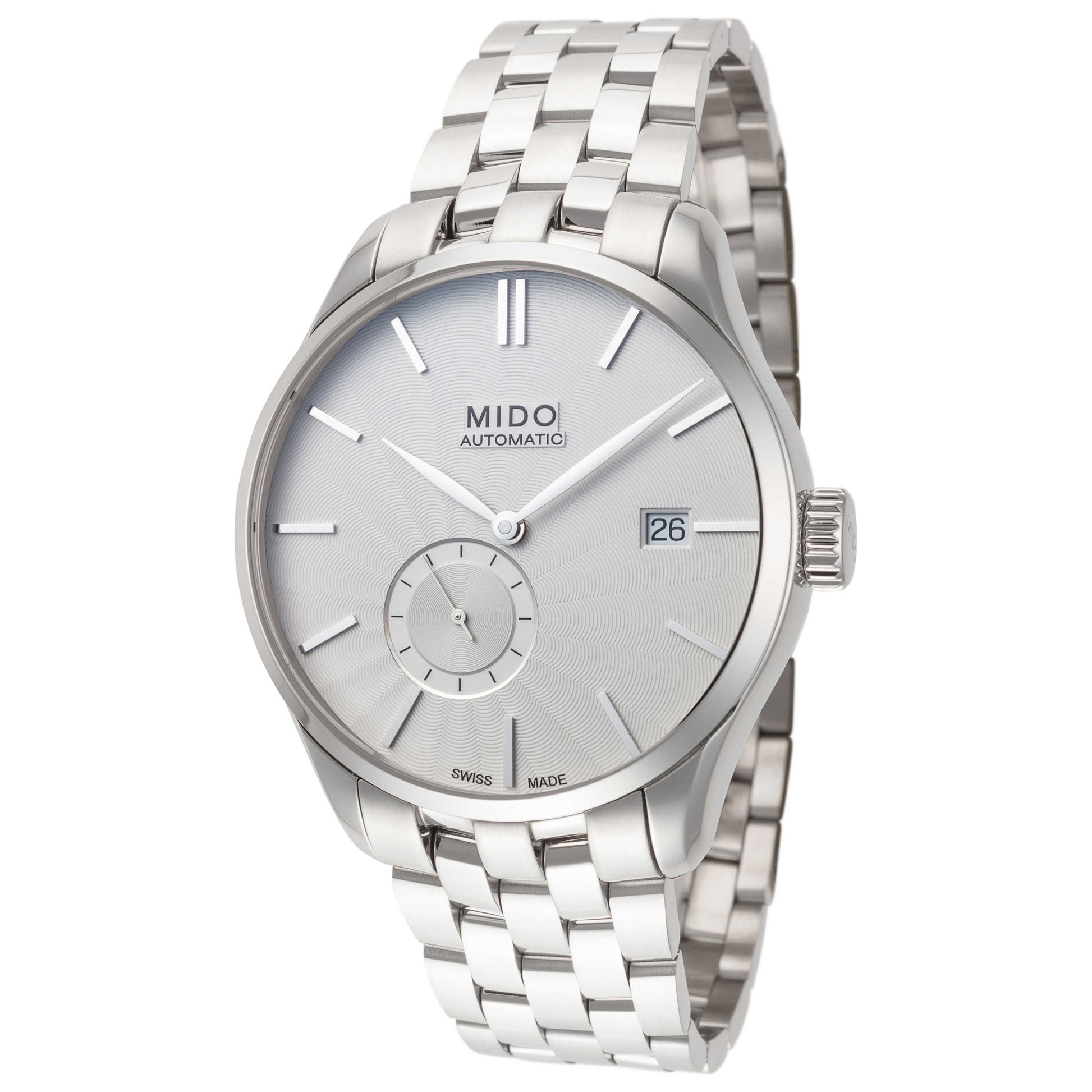 Front view of Mido Belluna II Men's Automatic Watch M0244281103100