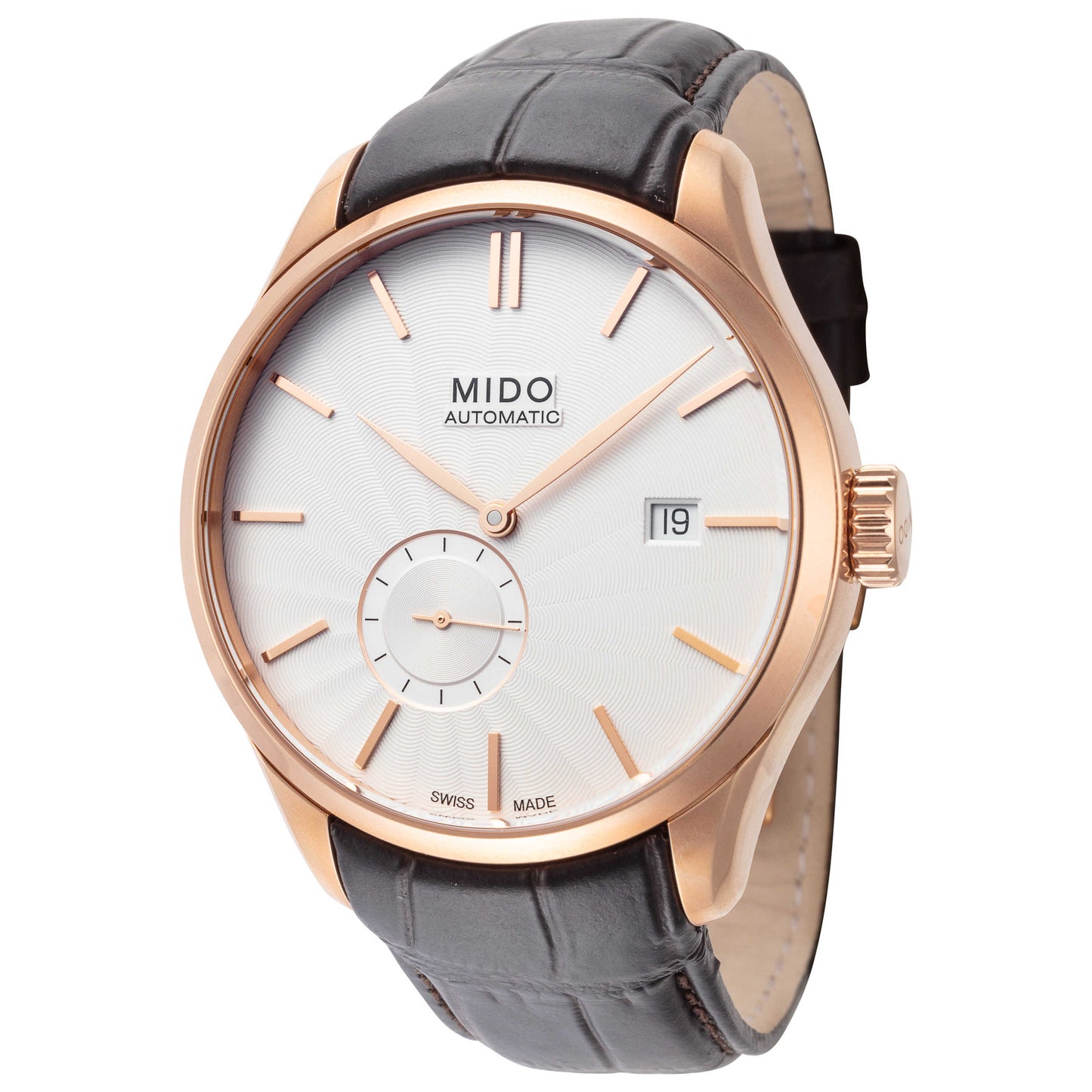 Front view of Mido Belluna II Men's Automatic Watch M0244283603100