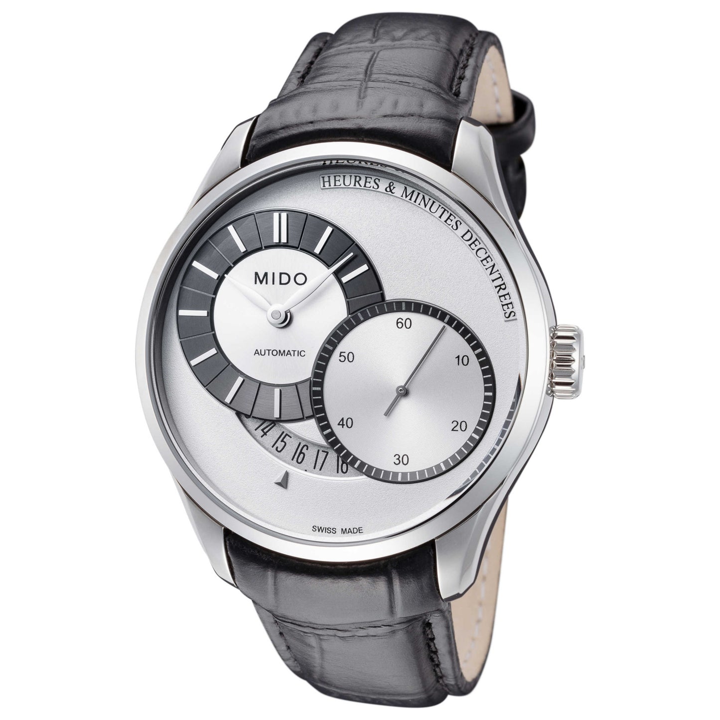 Front view of Mido Belluna II Men's Automatic Watch M0244441603100