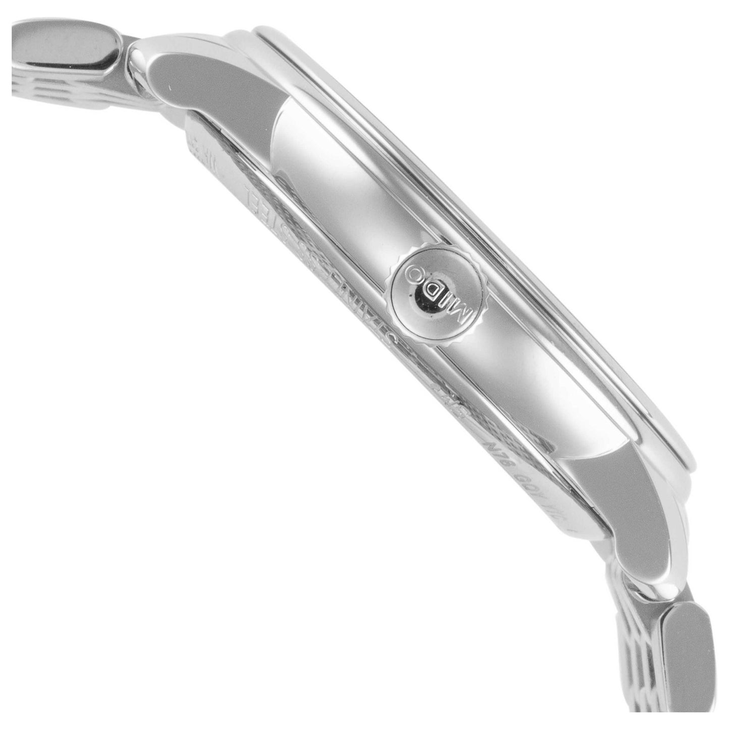 Right view of Mido Smiling Moon Women's Automatic Watch M0272071101001