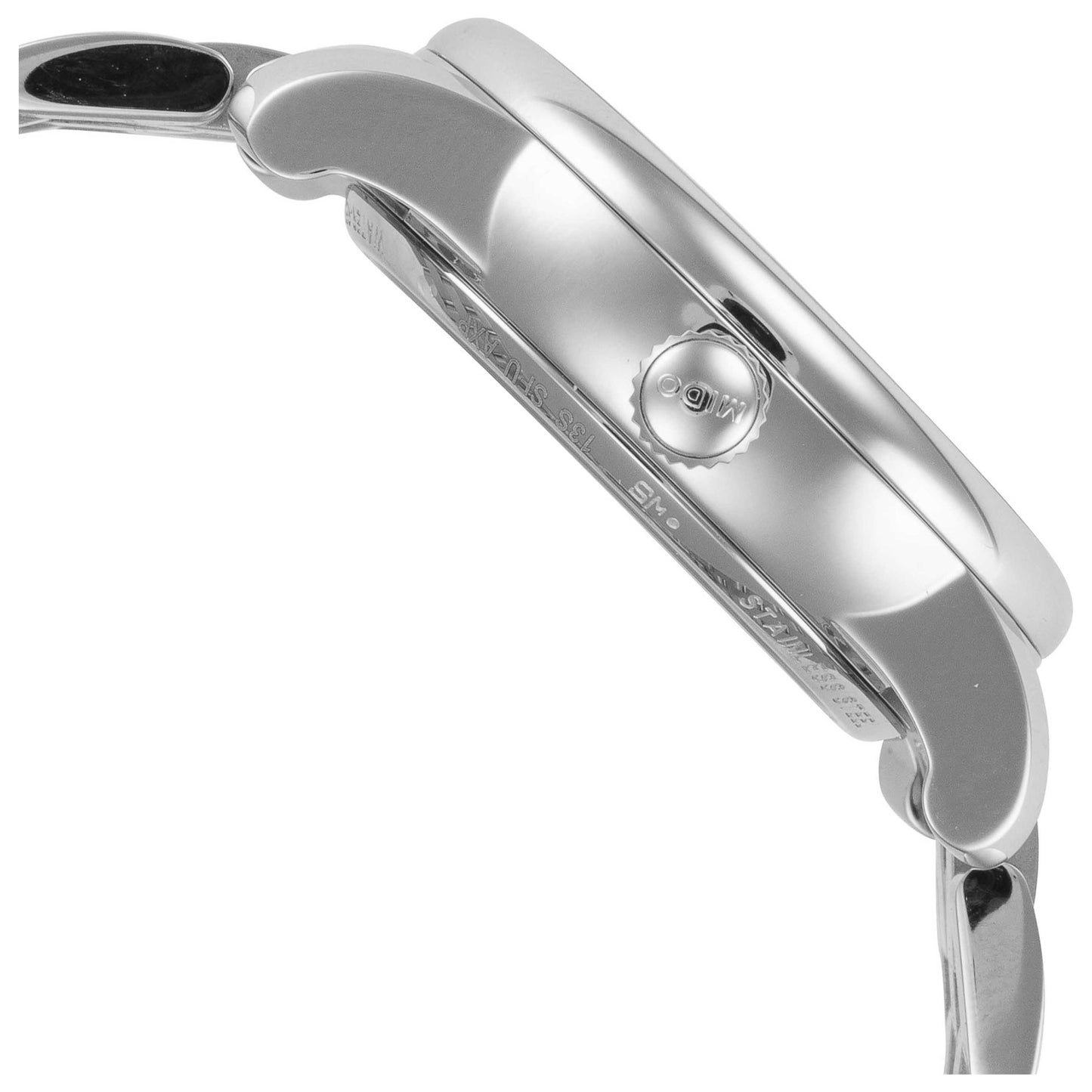 Right view of Mido Smiling Moon Women's Automatic Watch M0272071101001