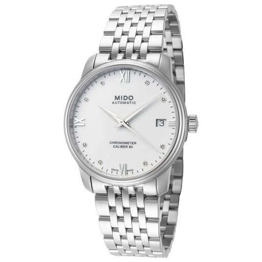 Front view of Mido Baroncelli Women's Automatic Watch M0272081101600