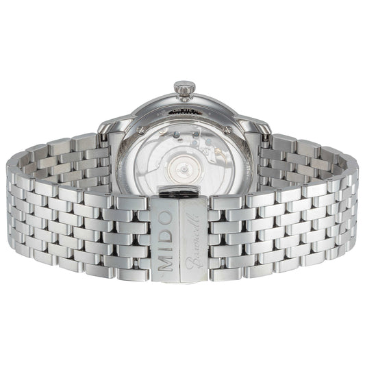 Back view of Mido Smiling Moon Men's Automatic Watch M0274071101001