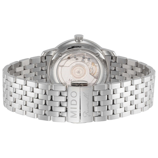 Back view of Mido Smiling Moon Men's Automatic Watch M0274071104000