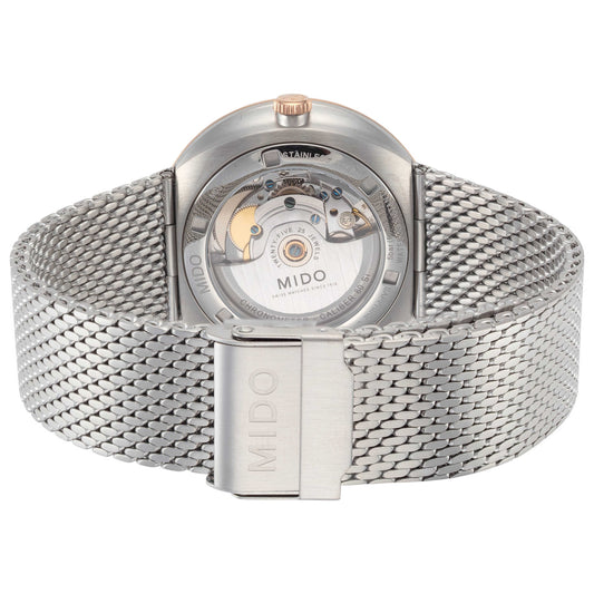 Back view of Mido Commander II Men's Automatic Watch M0316312103100