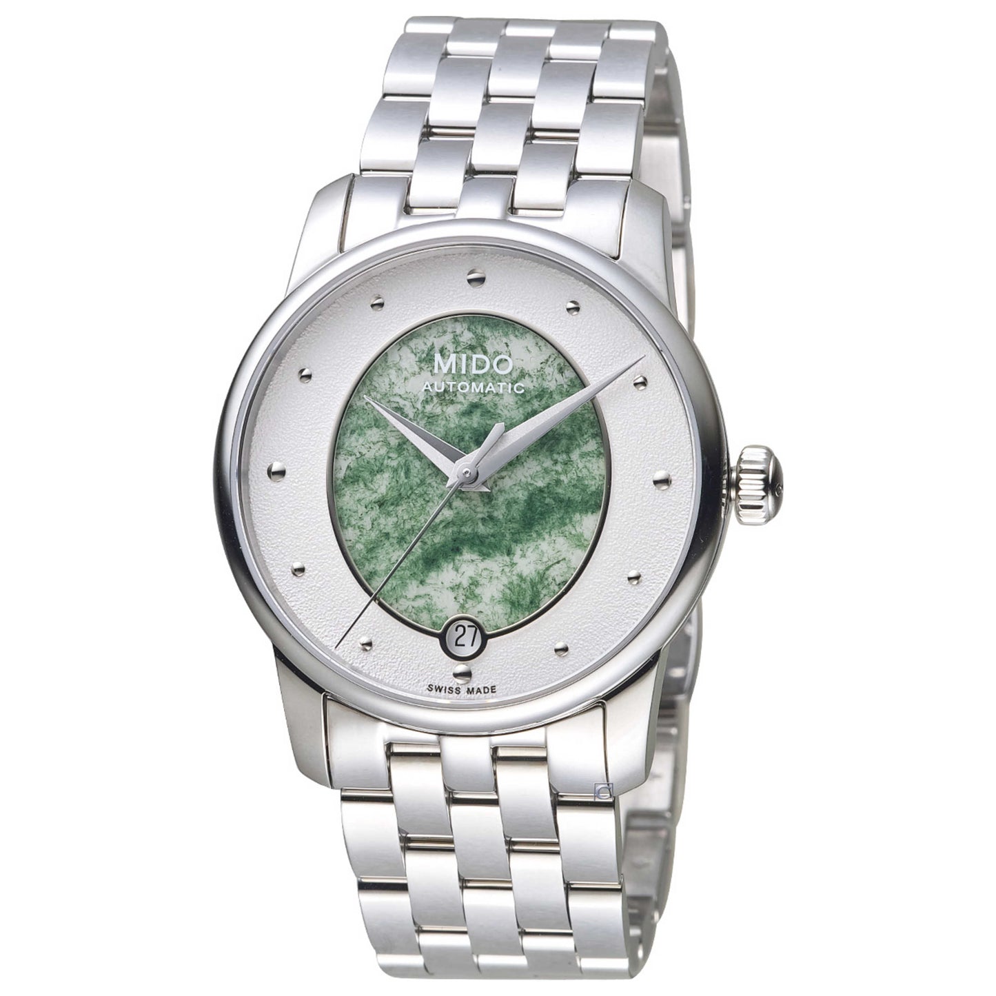 Front view of Mido Baroncelli Women's Automatic Watch M0352071148100