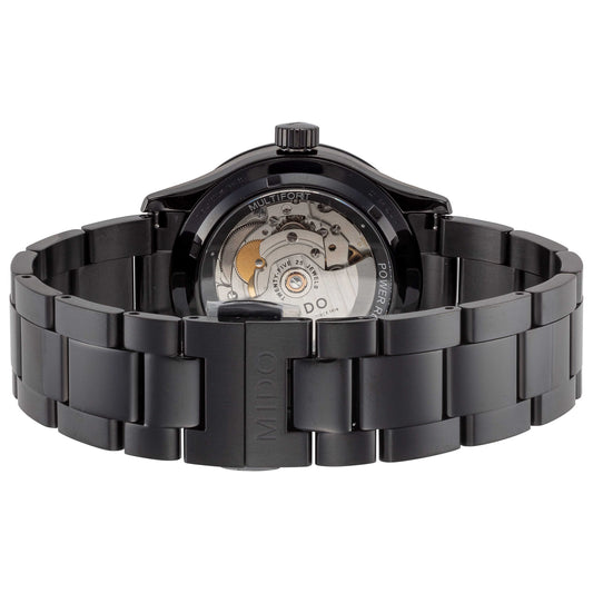Back view of Mido Multifort Men's Automatic Watch M0384243305100