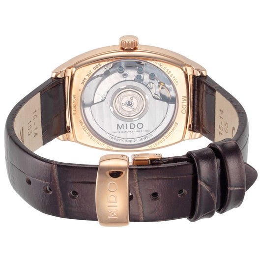 Back view of Mido Baroncelli Women's Automatic Watch M0413073629600