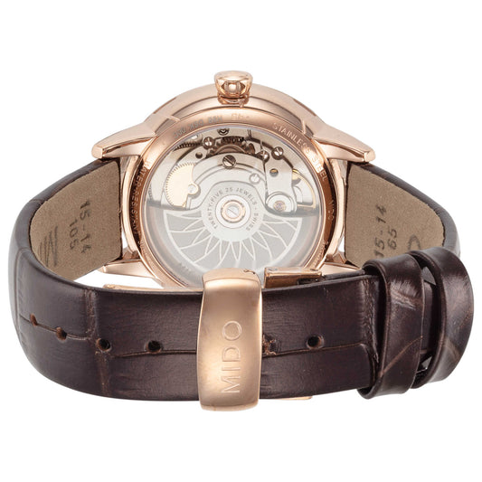 Back view of Mido Rainflower Women's Automatic Watch M0432073616800