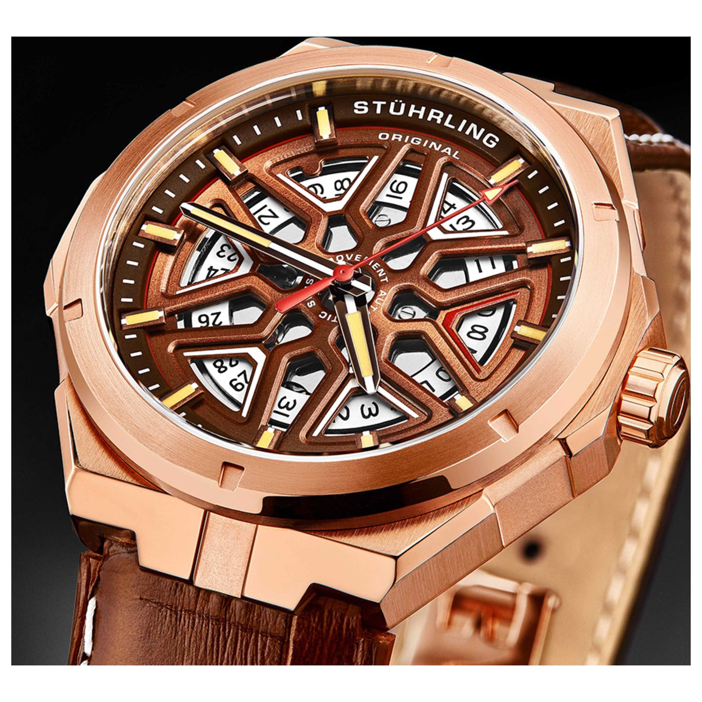Stuhrling Legacy Men's Automatic Watch M13692 - Image #4