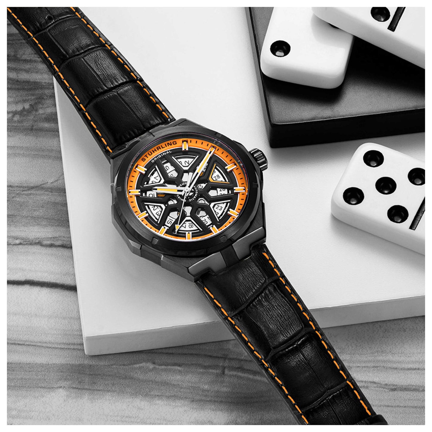 Stuhrling Legacy Men's Automatic Watch M13694 - Image #5