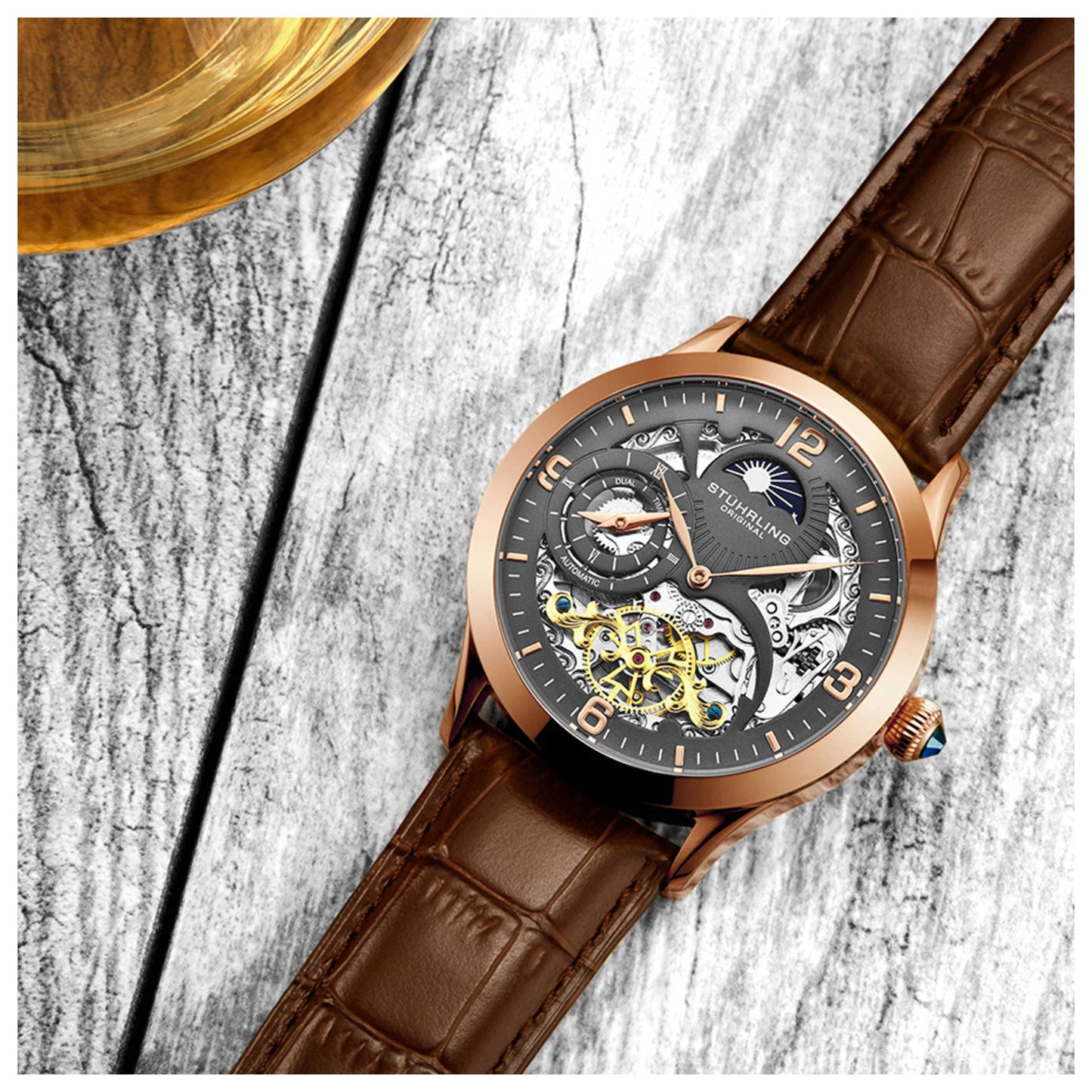 Stuhrling Legacy Men's Automatic Watch M13805 - Image #5
