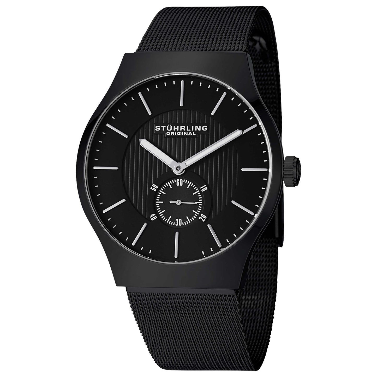 Front view of Stuhrling Symphony Men's Quartz Watch M14558