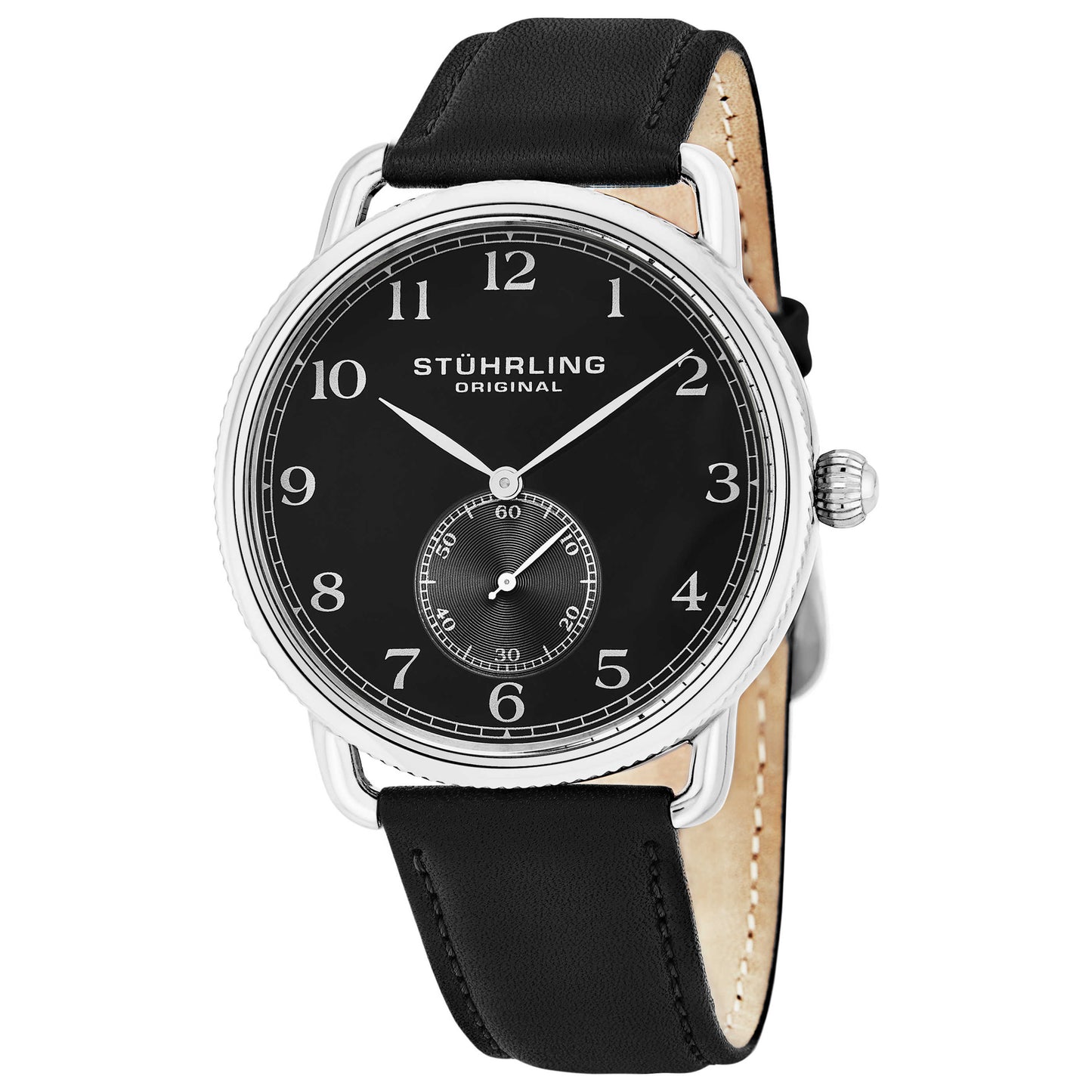 Front view of Stuhrling Symphony Men's Quartz Watch M14568