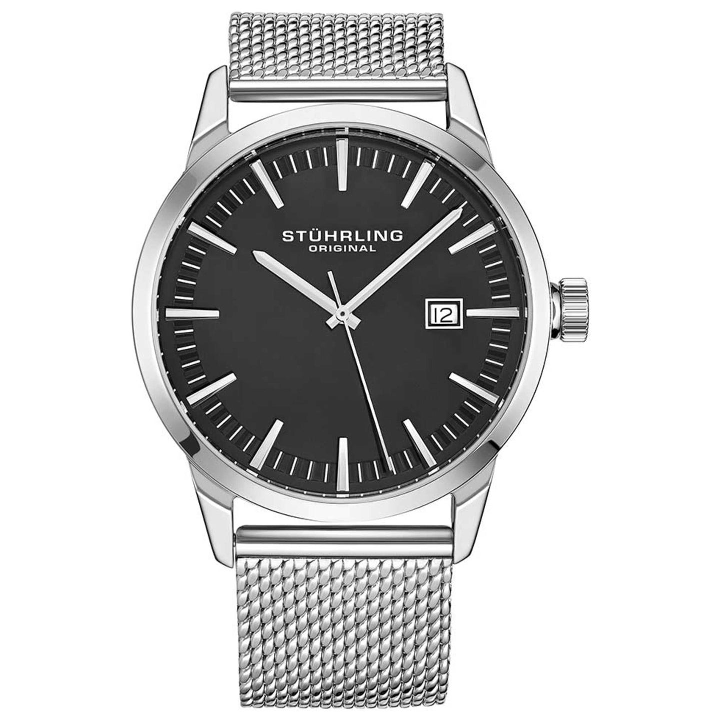 Front view of Stuhrling Symphony Men's Quartz Watch M14632