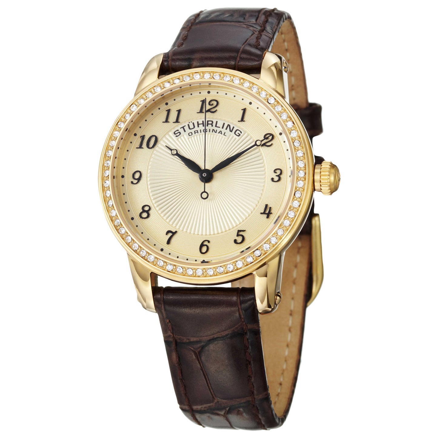 Front view of Stuhrling Symphony Women's Quartz Watch M14708